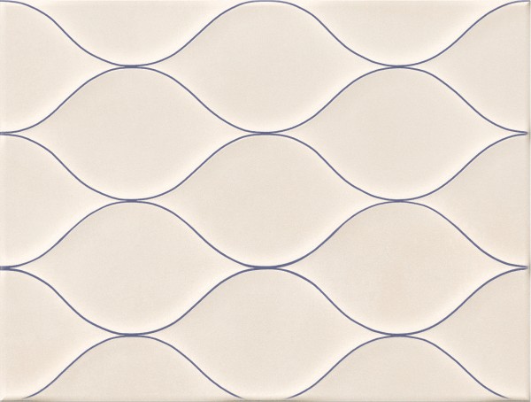 Фото Плитка настенная изольда 25х33 бежевый рельеф 7мv26