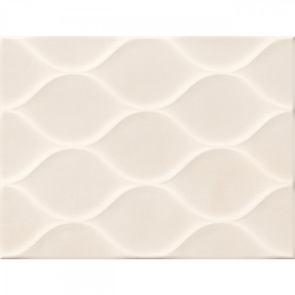 Фото Настенная плитка изольда 25х33 бежевый рельеф 7мv25