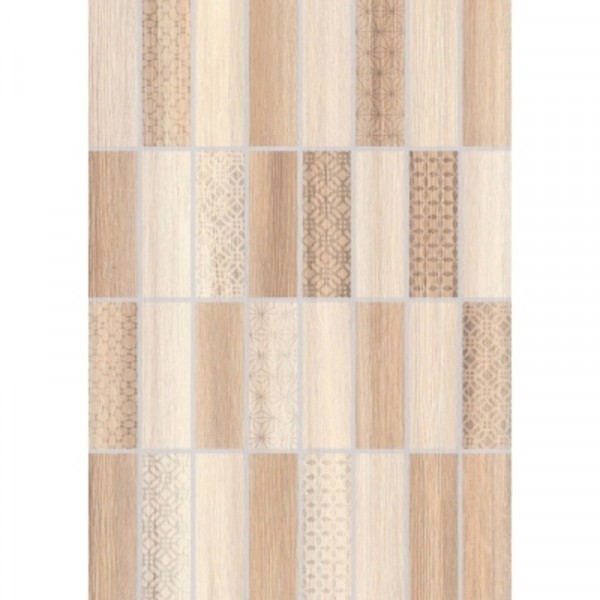 Фото Плитка настенная нидвуд 3д 27,5х40 бежевый ск000032248