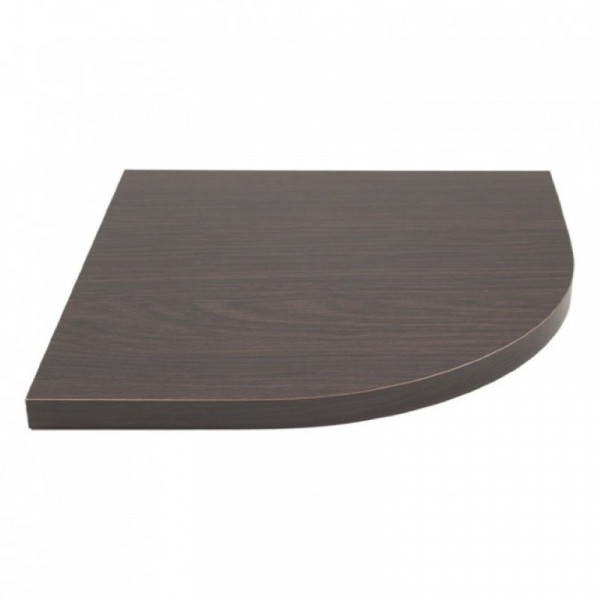 Фото Полка секторная 350*350*16мм mebelpro венге мп-202