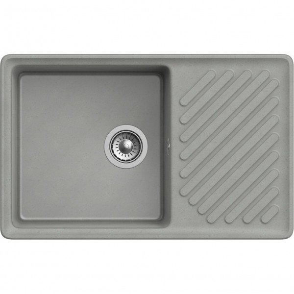 Фото Мойка granfest quarz gf-zl-52 серый