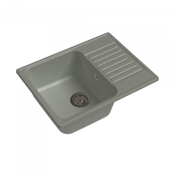 Фото Мойка granfest quarz серый gf-z-13