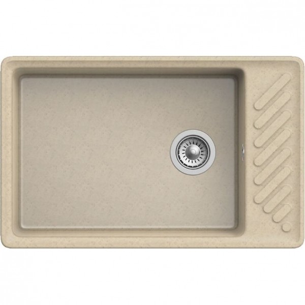 Фото Мойка granfest quarz бежевый gf-zl-51