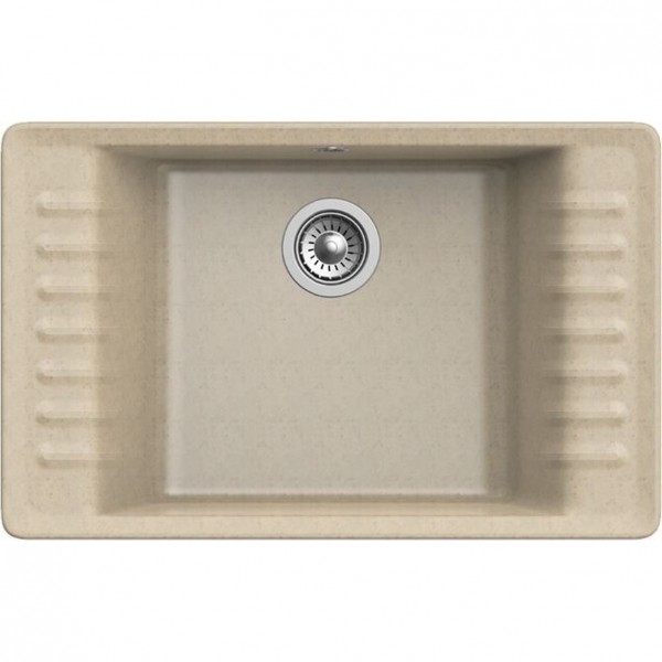 Фото Мойка granfest quarz  бежевый gf-zw-71