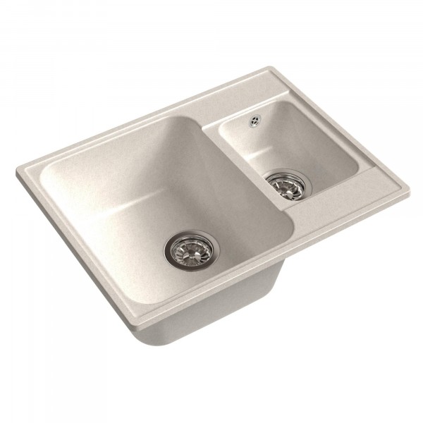 Фото Мойка granfest quarz белый 444892