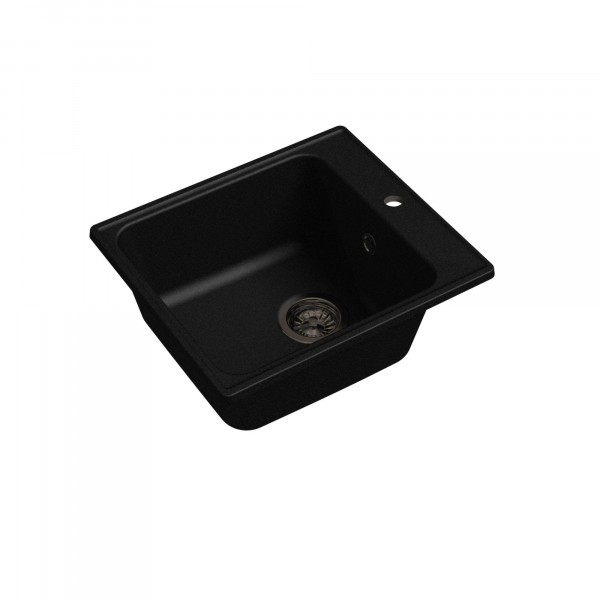 Фото Мойка granfest quarz черный gf-z-17