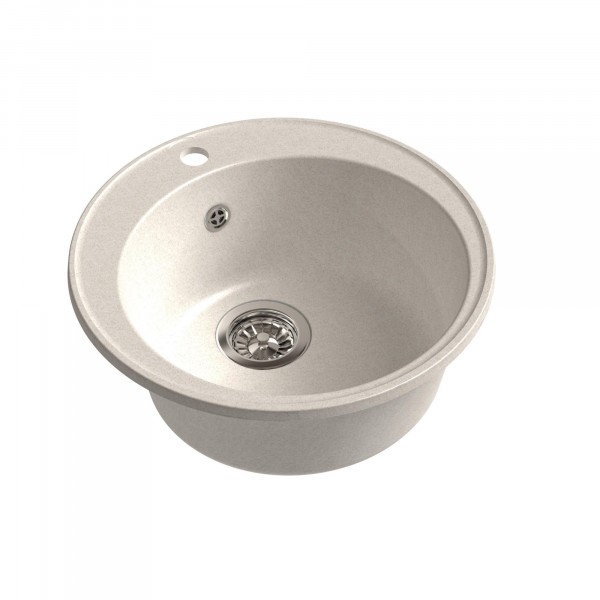 Фото Мойка granfest quarz белый gf-z-08