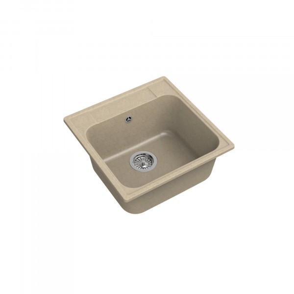 Фото Мойка granfest quarz бежевый gf-z- 48
