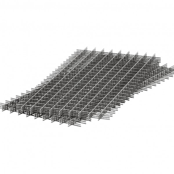 Фото Сетка сварная кладочная в картах ,d 3 мм, размер ячейки 50х50 мм, размер сетки 0,5 х 2 м (1м2)