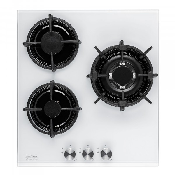 поверхность встраиваемая газовая варочная krona fiero 45 wh 1799000₽