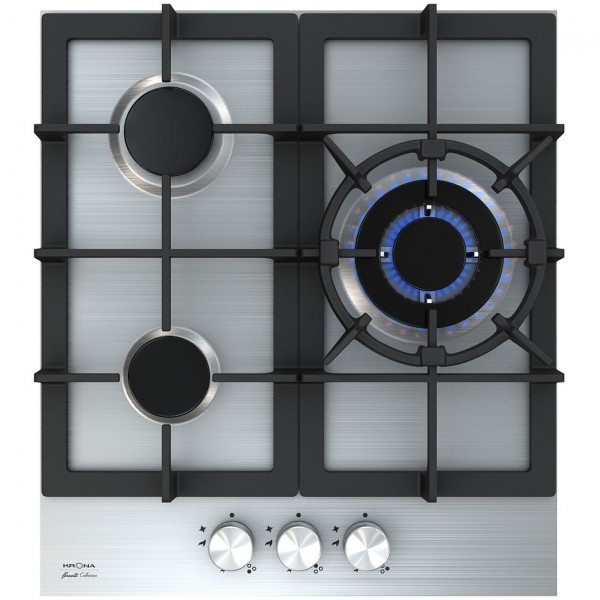 поверхность встраиваемая газовая варочная krona tordo 45 ix 1899000₽