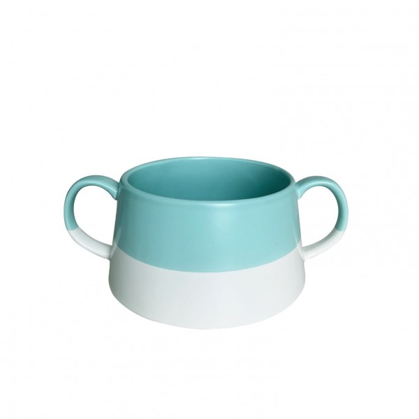 Фото Чашка бульонная 17х12х6,5см blue sky керамика w1905-1