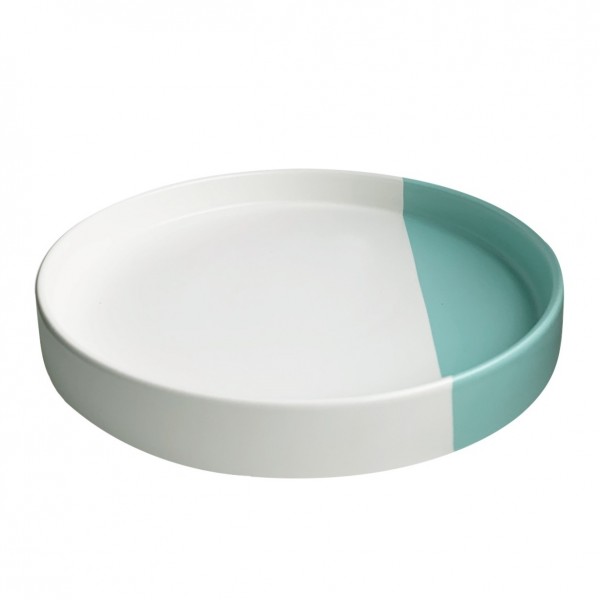 Фото Тарелка 25,5х3,5см blue sky керамика w1903-1