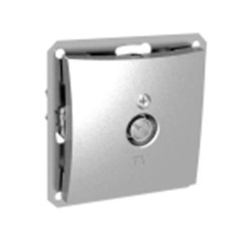 Фото Розетка tv lexel дуэт 0,7db серебро se wde000391