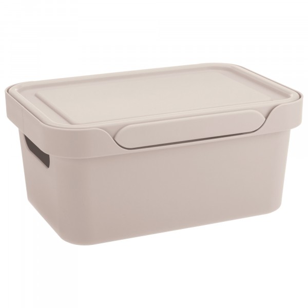 Фото Ящик универсальный 4,6л 270*190*120мм luxe эконова с крышкой розовый 433205405