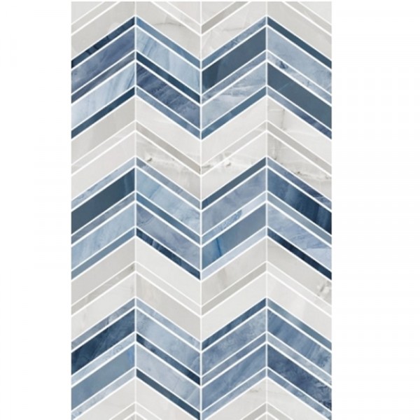 Фото Декор керамический аника 25х40 голубой 010300000188