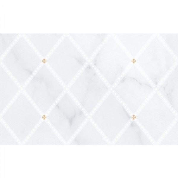 Фото Декор керамический милана 25х40 серый ск000033107