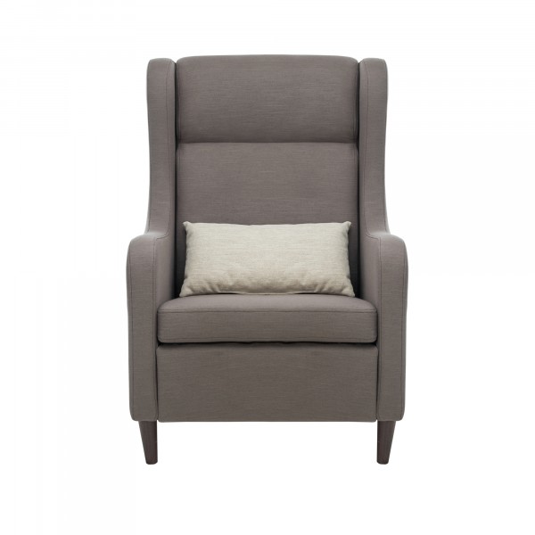 Фото Кресло классическое leset хилтон 102х70см ткань коричневый