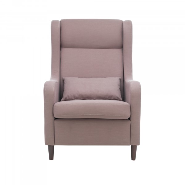 Фото Кресло классическое leset хилтон 102х70см ткань розовый