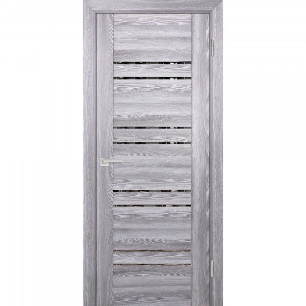 полотно дверное остеклённое psk-1 2000х800мм.,nanotex, цвет ривьера грей 
полотно дверное остеклённое psk-1 2000х800мм.,nanotex, цвет ривьера грей