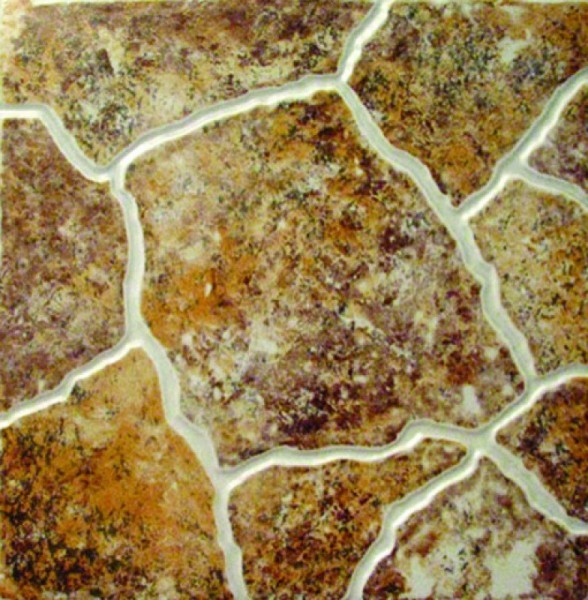 Фото Керамогранит глазуров. родонит 33*33 коричневый 723863