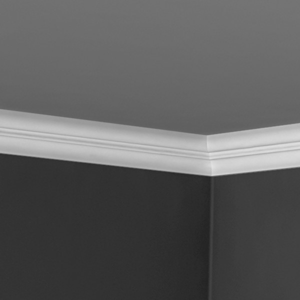 Фото Плинтус потолочный де-багет 02 30/35 2м