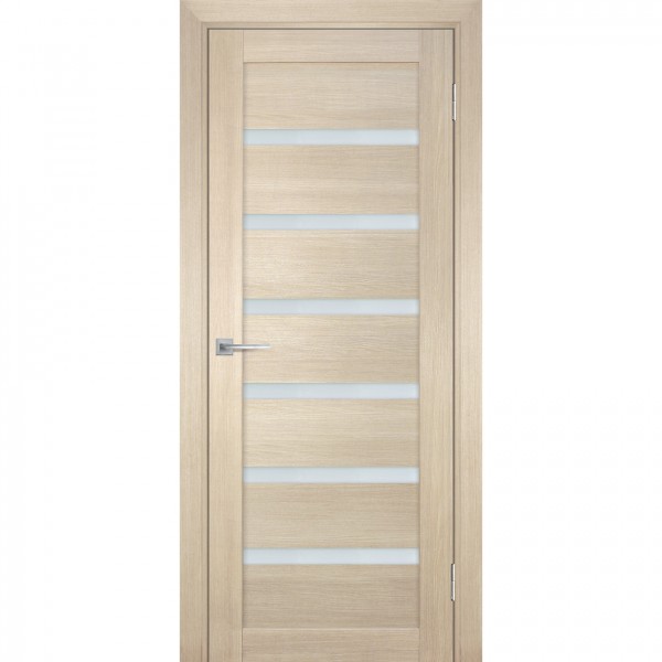 Фото Полотно дверное остеклённое техно 707 2000х800мм.,nanotex, цвет капучино