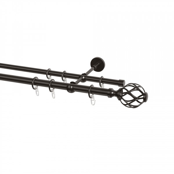 Фото Карниз 2,8м 20/16.655.280.158 двухрядный составной а0000015314