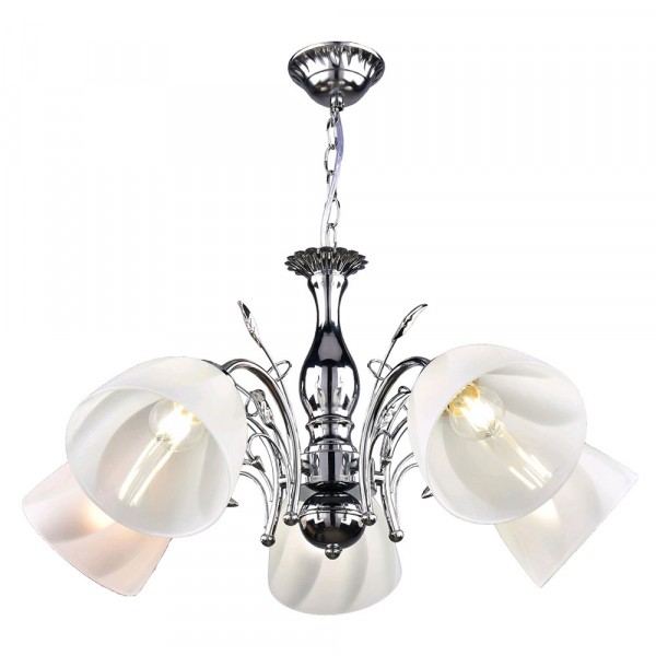 Фото Светильник потолочный россвет рс21205 cr/5p е27х5х60вт