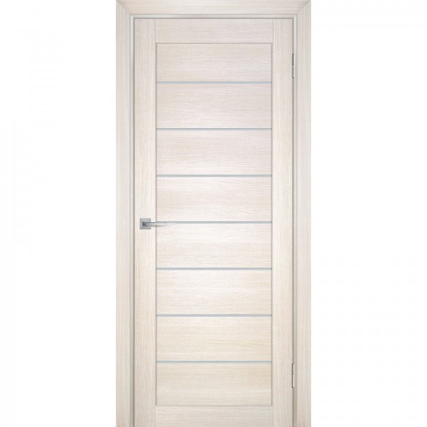 Фото Полотно дверное остеклённое техно 708 2000х800мм.,nanotex, цвет сандал бежевый