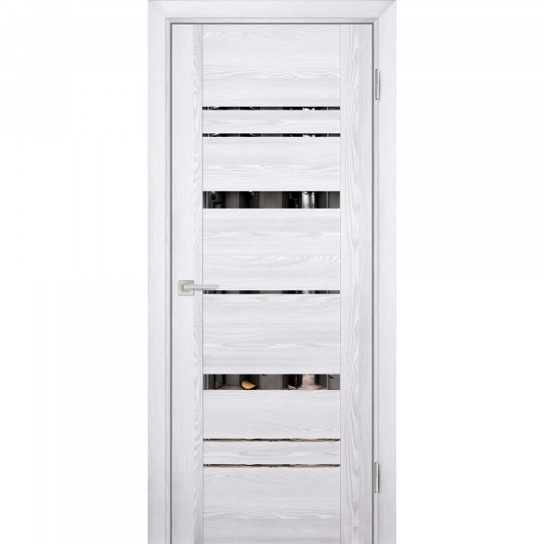 Фото Полотно дверное остеклённое psk-2 2000х700мм.,nanotex, цвет ривьера айс