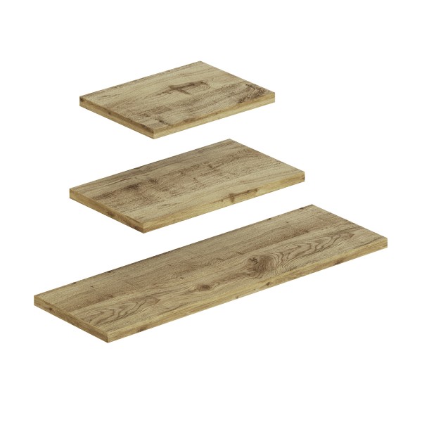 Фото Столешница 38 мм 400х600 (дуб вотан)