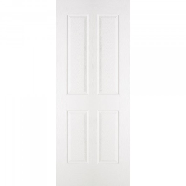 Фото Полотно дверное глухое сильвия 2000х700мм.,эмаль, цвет белый