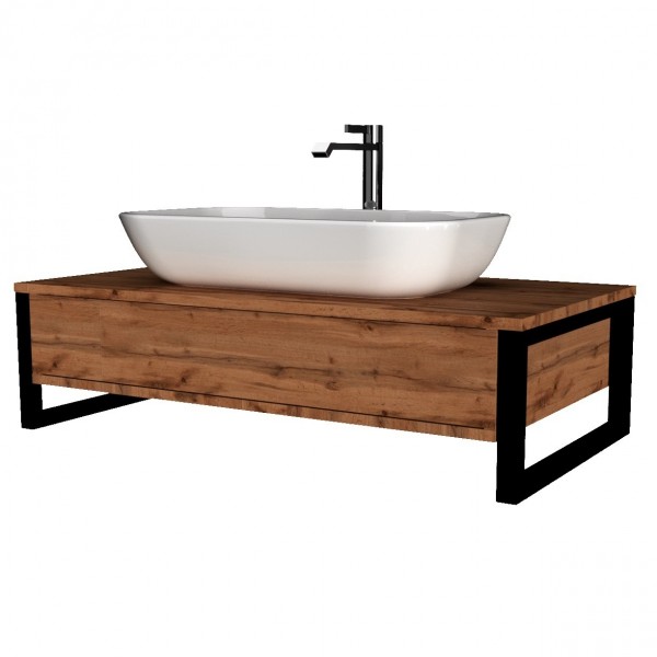 Фото Тумба grunge loft 80п 1в.я дуб вотан