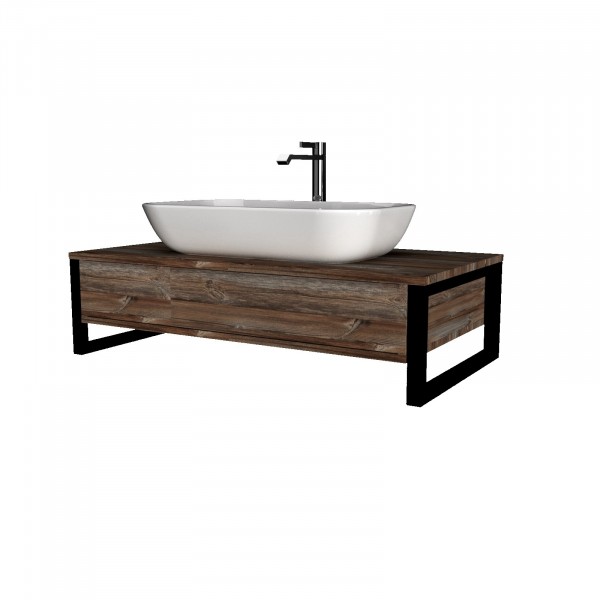 Фото Тумба grunge loft 90п 1в.я дуб