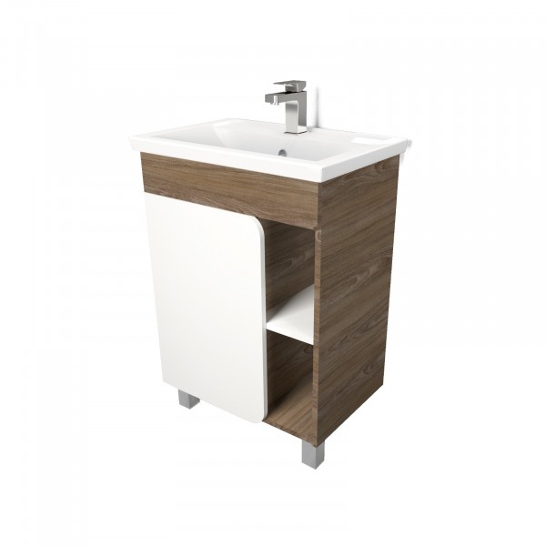 Фото Тумба nuvo 60н 1д. дуб сокраменто