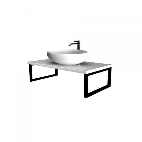 Фото Столешница grunge loft 90 бетон светлый