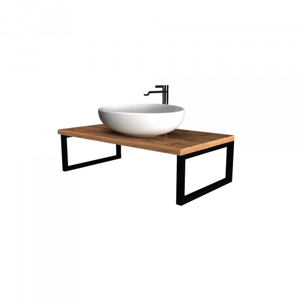 Фото Столешница grunge loft 80 дуб вотан