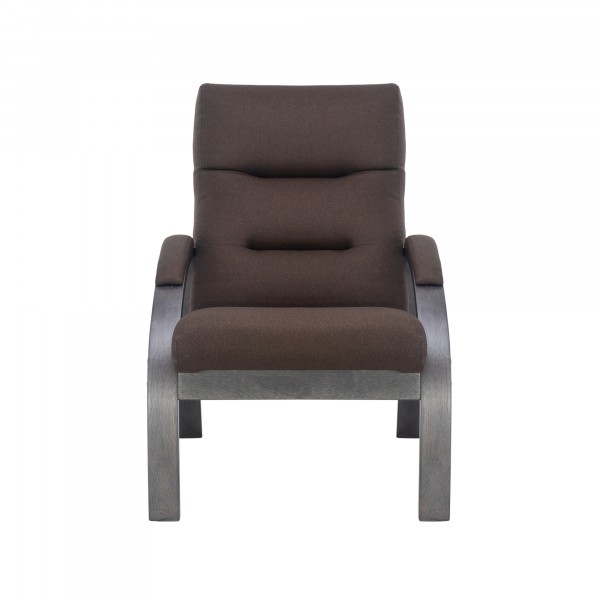 Фото Кресло дизайнерское leset лион 104х80см ткань малмо28 коричневый