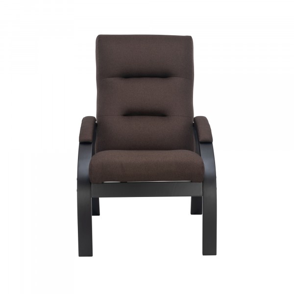 Фото Кресло дизайнерское leset лион 104х80см ткань малмо28 коричневый