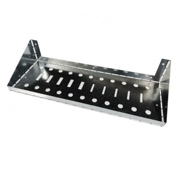 Фото Полка металлическая пш-383-перфорированная 383х143