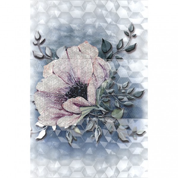 Фото Панно ницца d 500*750 голубой 048899