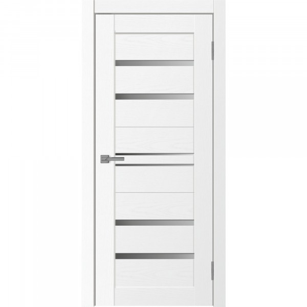 Фото Полотно дверное стекло сатинат neo 614 2000х700мм.,пвх, цвет белый ясень