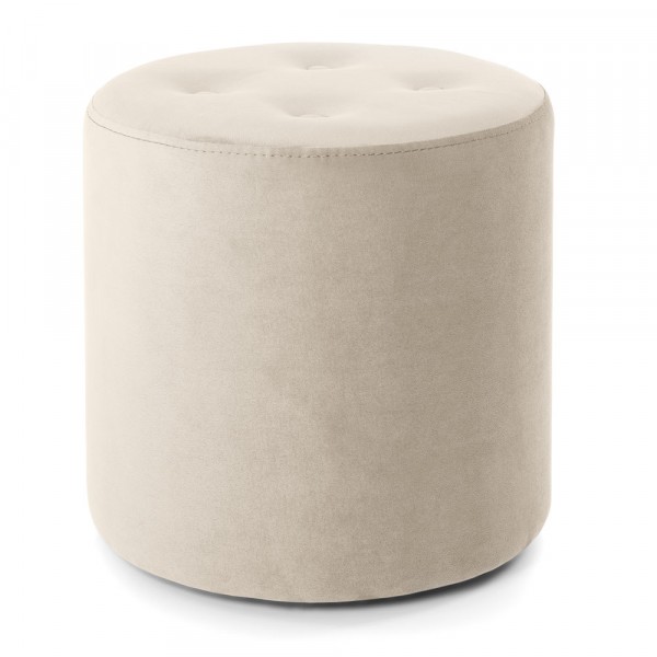 Фото Пуф круг family 400х400х430 (ньютон крем)