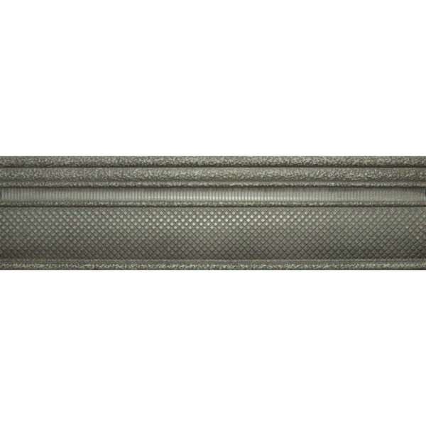 Фото Бордюр dynamic silver 02 8*30 серебристый