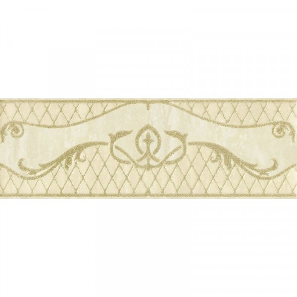 Фото Бордюр regina beige 01 8,5*25 бежевый
