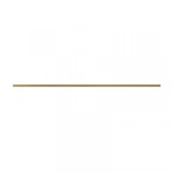 Фото Бордюр metal gold light satin 01 1,2*75 светло-золотой