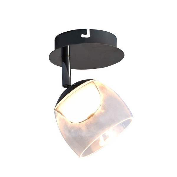 Фото Светильник поворотный hiper h821-0 led 1*5вт 3000k хром