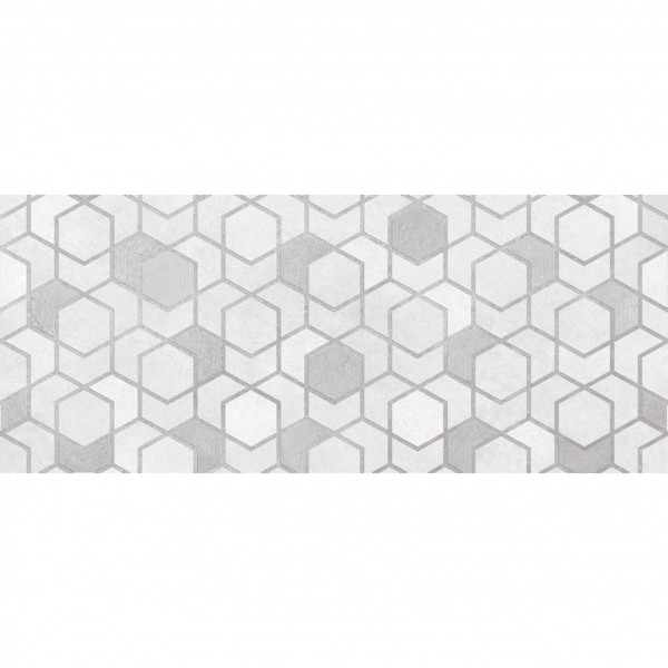 Фото Декор nuar 60*25 серый 10300000204