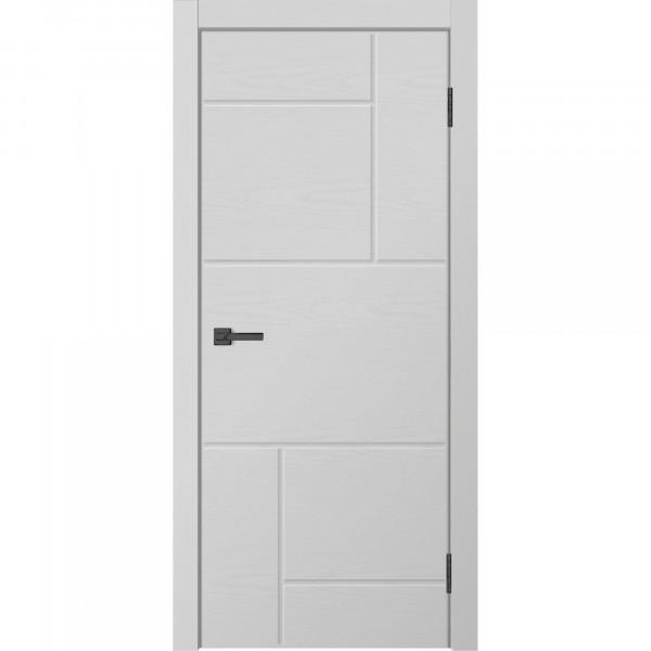 Фото Полотно дверное глухое neo 3213 2000х600мм.,пвх, цвет ясень грей